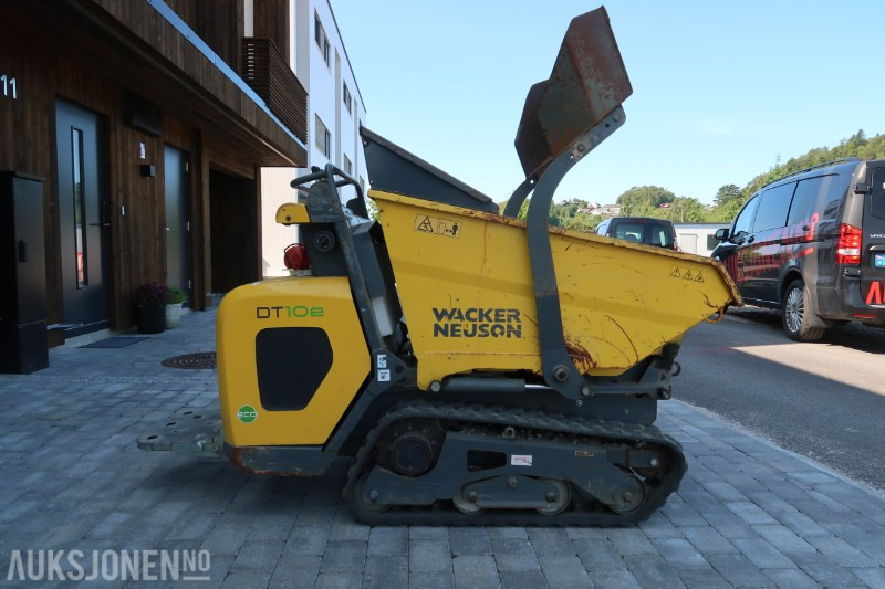 2017 Wacker Neuson DT10E - Elektrisk beltedumper med selvlaster - Nyttelast 1000 kg. - Timetall: 58 - Tombereau: photos 4 2017 Wacker Neuson DT10E - Elektrisk beltedumper med selvlaster - Nyttelast 1000 kg. - Timetall: 58 - Tombereau: photos 4