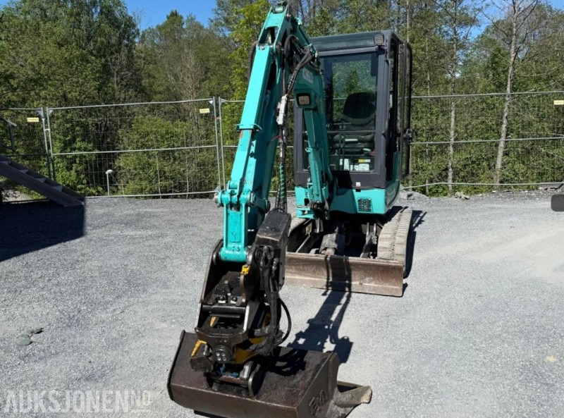 2018 Kobelco sk22 Minigraver med rotortilt - Mini pelle: photos 2 2018 Kobelco sk22 Minigraver med rotortilt - Mini pelle: photos 2