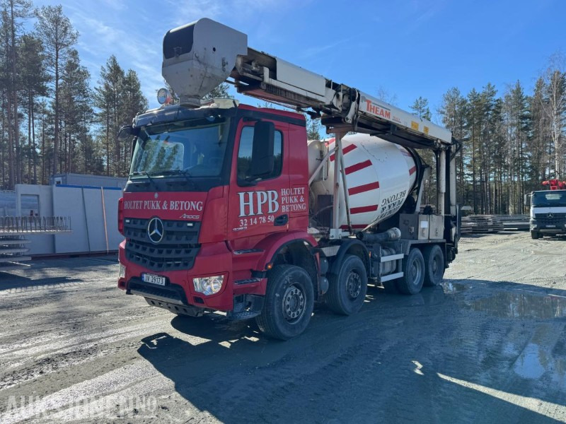 2018 Mercedes-Benz Arocs båndbil til betong - Camion malaxeur: photos 1 2018 Mercedes-Benz Arocs båndbil til betong - Camion malaxeur: photos 1