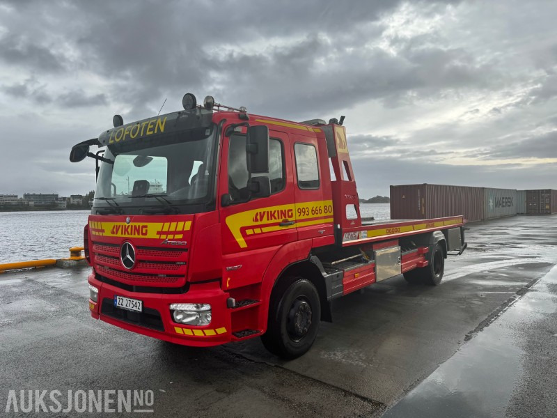 2018 Mercedes-Benz Atego, Omars 5200 24/B flak med bergingsbom - Camion de pompier: photos 1 2018 Mercedes-Benz Atego, Omars 5200 24/B flak med bergingsbom - Camion de pompier: photos 1