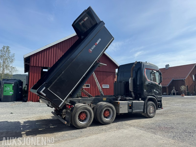 Camion benne 2018 Scania R-serie R 730 V8, EURO 6, 6X4, DIESELVARMER: photos 12