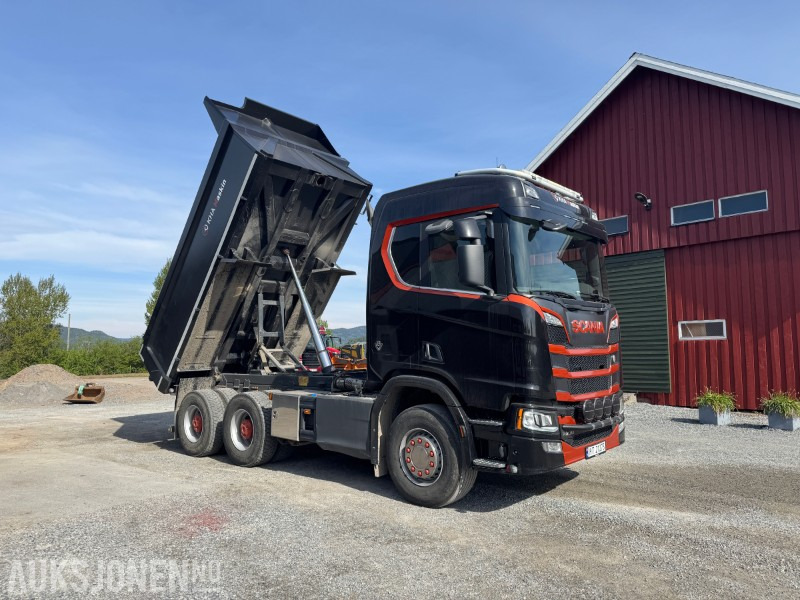 Camion benne 2018 Scania R-serie R 730 V8, EURO 6, 6X4, DIESELVARMER: photos 11