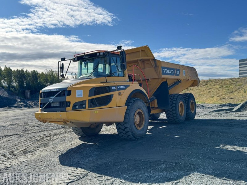 2018 VOLVO A30G DUMPER, FULL SERVICEHISTORIKK, SENTRALSMØRING,6150T - Tombereau: photos 1 2018 VOLVO A30G DUMPER, FULL SERVICEHISTORIKK, SENTRALSMØRING,6150T - Tombereau: photos 1