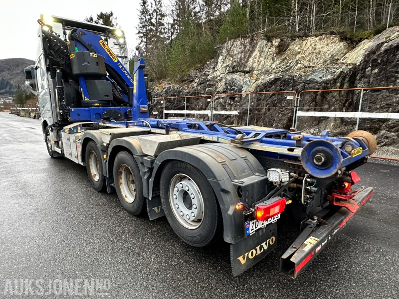 2018 Volvo FH 540 8x4 Kranbil m/ Palfinger PK 27002 SH og MULTILIFT krokløft, NY EU, 164595km - Camion grue: photos 3 2018 Volvo FH 540 8x4 Kranbil m/ Palfinger PK 27002 SH og MULTILIFT krokløft, NY EU, 164595km - Camion grue: photos 3
