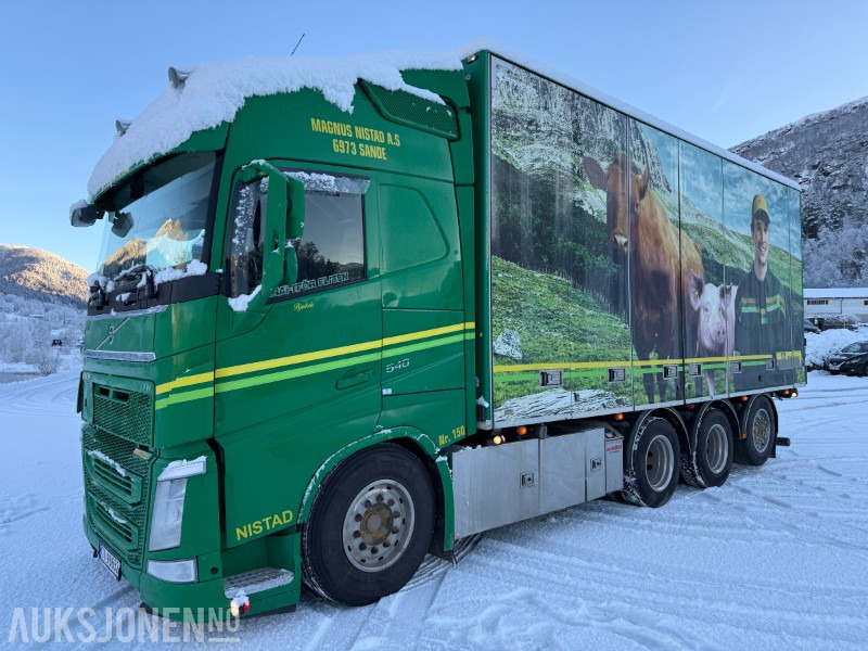 2018 Volvo FH 540 Skapbil med Bussbygg Volumax påbygg - Eu godkjent - Servicehistorikk - Camion fourgon: photos 1 2018 Volvo FH 540 Skapbil med Bussbygg Volumax påbygg - Eu godkjent - Servicehistorikk - Camion fourgon: photos 1