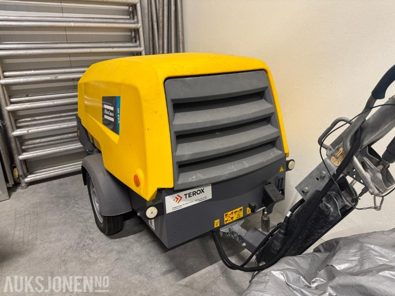 2019 Atlas Copco XAS68 kompressor med trykkluftkjøling - Matériel de chantier: photos 2 2019 Atlas Copco XAS68 kompressor med trykkluftkjøling - Matériel de chantier: photos 2