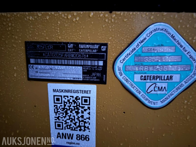Pelle 2019 Cat 325L m/Engcon tiltrotator, Gps og 2 skuffer: photos 30