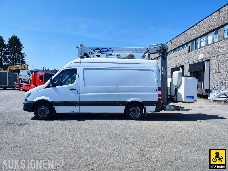 2019 Mercedes-Benz Sprinter med SAFI SCJ 14 14m personløfter - Nacelle: photos 2 2019 Mercedes-Benz Sprinter med SAFI SCJ 14 14m personløfter - Nacelle: photos 2