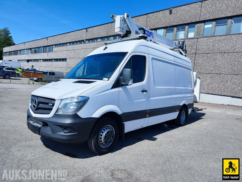 2019 Mercedes-Benz Sprinter med SAFI SCJ 14 14m personløfter - Nacelle: photos 1 2019 Mercedes-Benz Sprinter med SAFI SCJ 14 14m personløfter - Nacelle: photos 1