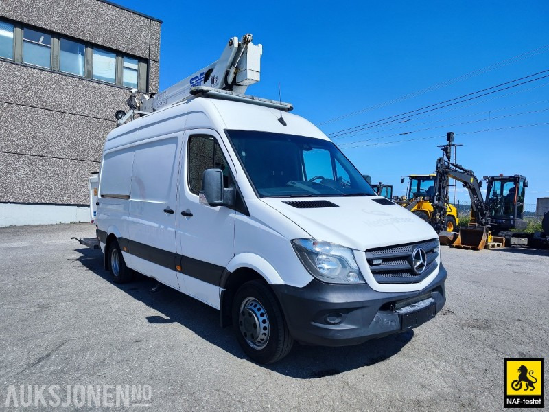2019 Mercedes-Benz Sprinter med SAFI SCJ 14 14m personløfter - Nacelle: photos 4 2019 Mercedes-Benz Sprinter med SAFI SCJ 14 14m personløfter - Nacelle: photos 4