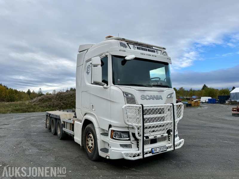 2019 Scania R500 tridem (8X4) KROKBIL - Joab L24 krok - Ny EU-godkjenning - Camion ampliroll: photos 3 2019 Scania R500 tridem (8X4) KROKBIL - Joab L24 krok - Ny EU-godkjenning - Camion ampliroll: photos 3