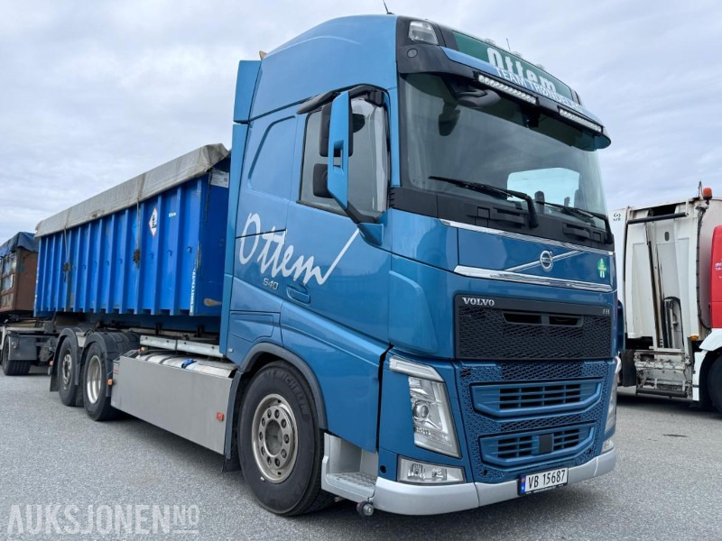 2019 Volvo FH 540 - 6x2 - Krokbil - Fjernstyrt Palfinger krokløftpåbygg med knekk på tårn - Nylig EU godkjent - Camion ampliroll: photos 3 2019 Volvo FH 540 - 6x2 - Krokbil - Fjernstyrt Palfinger krokløftpåbygg med knekk på tårn - Nylig EU godkjent - Camion ampliroll: photos 3