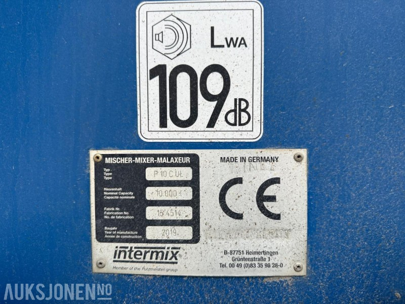 Camion malaxeur 2019 Volvo FMX Betongbil 8X4 EURO6 237166 km - EU godkjent: photos 14 Camion malaxeur 2019 Volvo FMX Betongbil 8X4 EURO6 237166 km - EU godkjent: photos 14