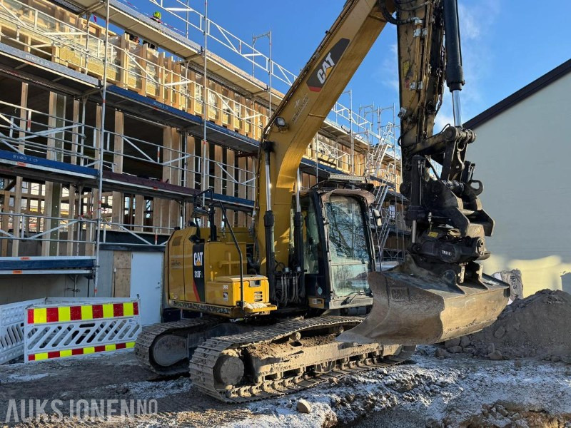 2020 Cat 313FL gravemaskin med maskinstyring / 2 skuffer / 5278 timer - Pelle: photos 4 2020 Cat 313FL gravemaskin med maskinstyring / 2 skuffer / 5278 timer - Pelle: photos 4