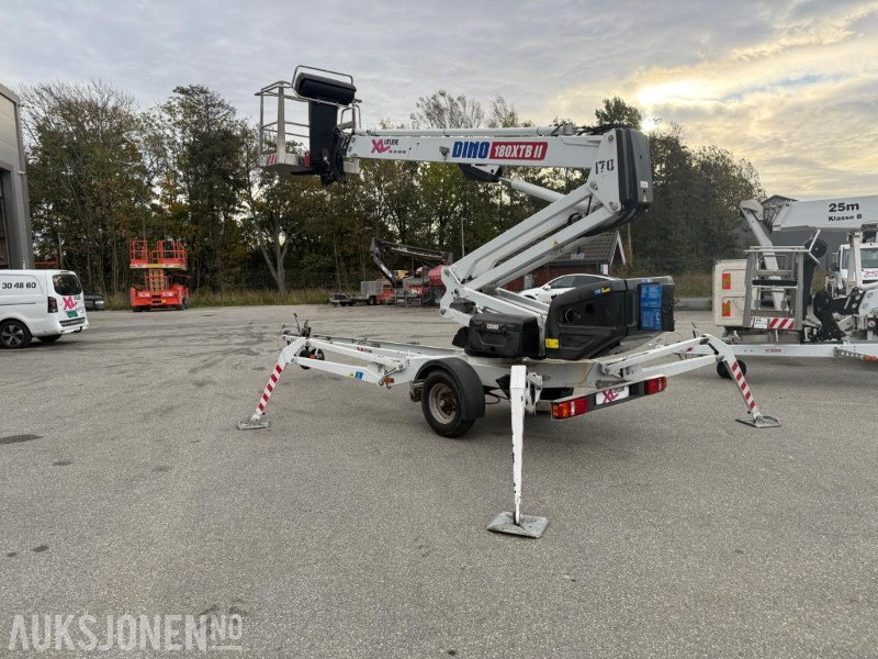 2020 Dino 180XTBII TILHENGERLIFT SERVICEHISTORIKK LITE TIMER 18M/ARBEIDSHØYDE. - Nacelle: photos 4 2020 Dino 180XTBII TILHENGERLIFT SERVICEHISTORIKK LITE TIMER 18M/ARBEIDSHØYDE. - Nacelle: photos 4