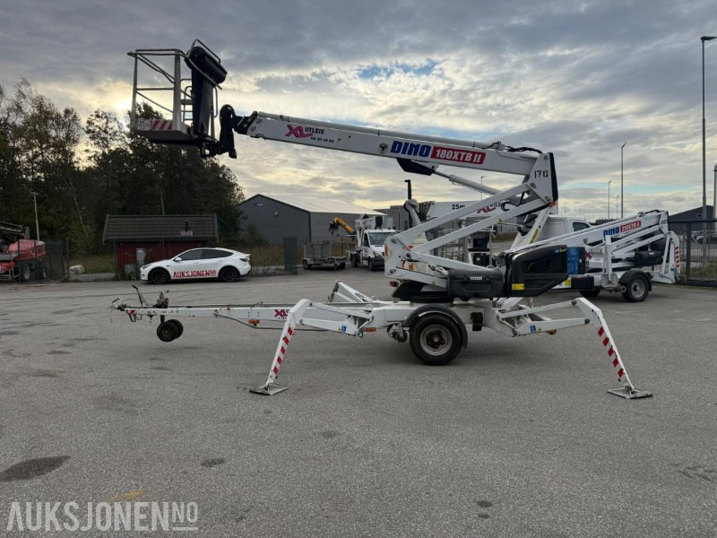 2020 Dino 180XTBII TILHENGERLIFT SERVICEHISTORIKK LITE TIMER 18M/ARBEIDSHØYDE. - Nacelle: photos 5 2020 Dino 180XTBII TILHENGERLIFT SERVICEHISTORIKK LITE TIMER 18M/ARBEIDSHØYDE. - Nacelle: photos 5