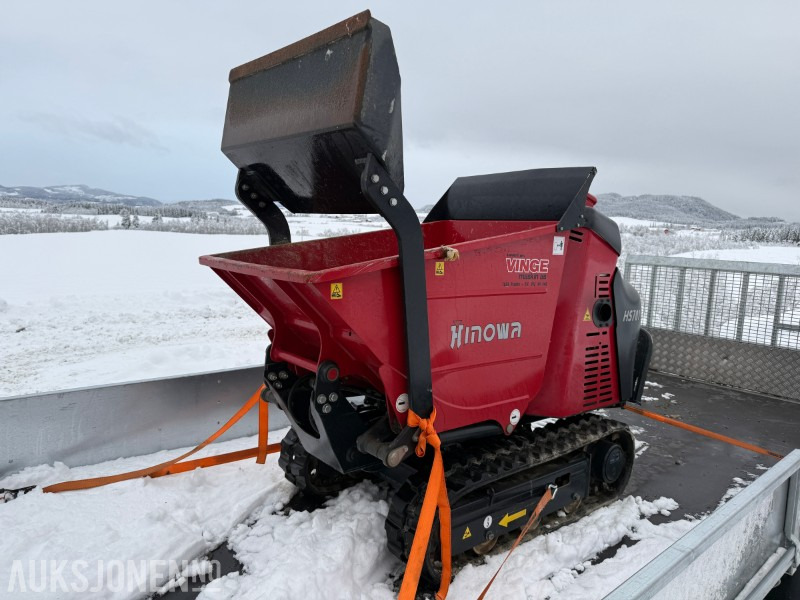 2020 Hinowa HS701 Selvlastende minidumper - Honda GX270 motor - 700 kg nyttelast - Tombereau: photos 1 2020 Hinowa HS701 Selvlastende minidumper - Honda GX270 motor - 700 kg nyttelast - Tombereau: photos 1