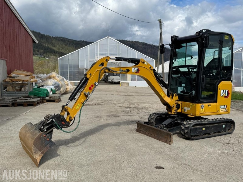2021 Cat 301.8 minigraver / 3 skuffer / 311 timer - Mini pelle: photos 1 2021 Cat 301.8 minigraver / 3 skuffer / 311 timer - Mini pelle: photos 1