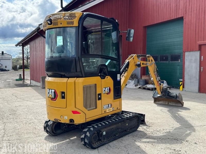 2021 Cat 301.8 minigraver / 3 skuffer / 311 timer - Mini pelle: photos 5 2021 Cat 301.8 minigraver / 3 skuffer / 311 timer - Mini pelle: photos 5