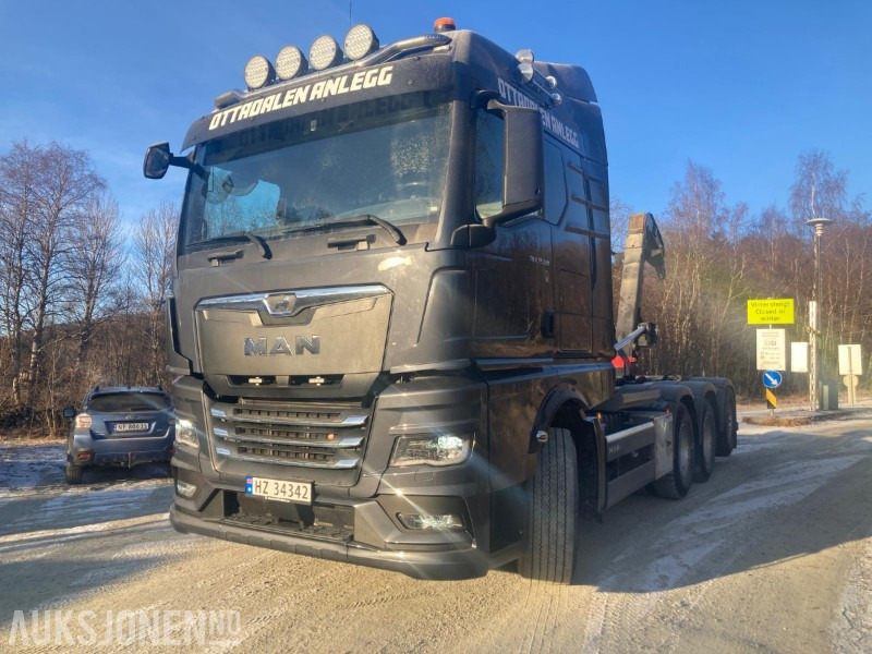 2021 MAN TGX krokbil med dumperkasse og kranflak. 8X4 EURO 6 - Camion ampliroll: photos 3 2021 MAN TGX krokbil med dumperkasse og kranflak. 8X4 EURO 6 - Camion ampliroll: photos 3