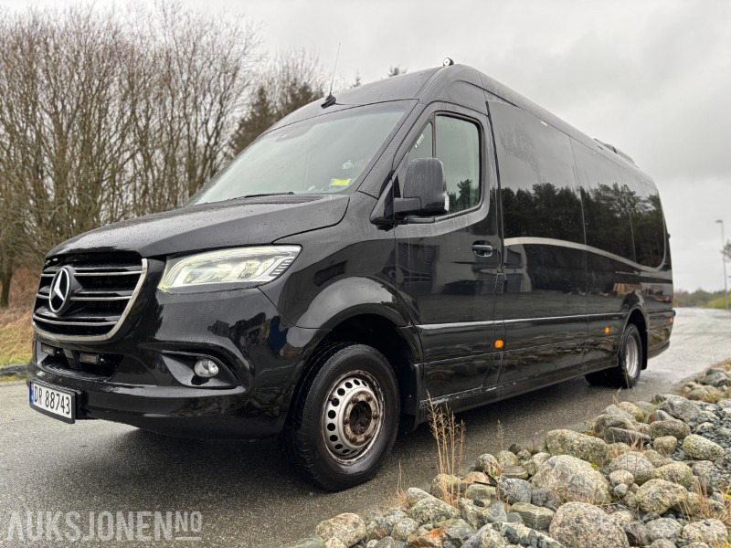 2021 MERCEDES-BENZ SPRINTER ILE AUTOMOTIVE 519 3.0 V6 DIESEL 16+1SETER. AUTOMAT. WEBASTO. HENGERFESTE - Minibus, Transport de personnes: photos 1 2021 MERCEDES-BENZ SPRINTER ILE AUTOMOTIVE 519 3.0 V6 DIESEL 16+1SETER. AUTOMAT. WEBASTO. HENGERFESTE - Minibus, Transport de personnes: photos 1