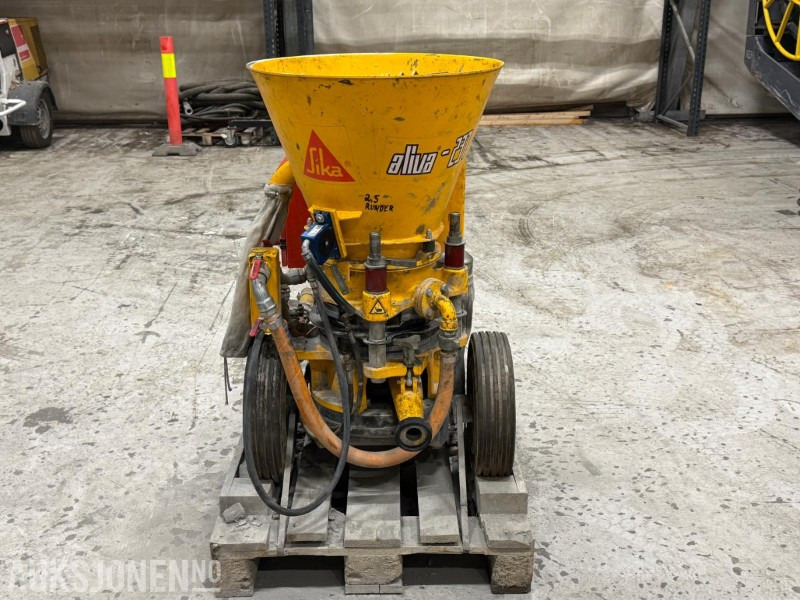 2021 Sika Aliva 237 Betongspøytemaskin - Matériel de chantier: photos 4 2021 Sika Aliva 237 Betongspøytemaskin - Matériel de chantier: photos 4