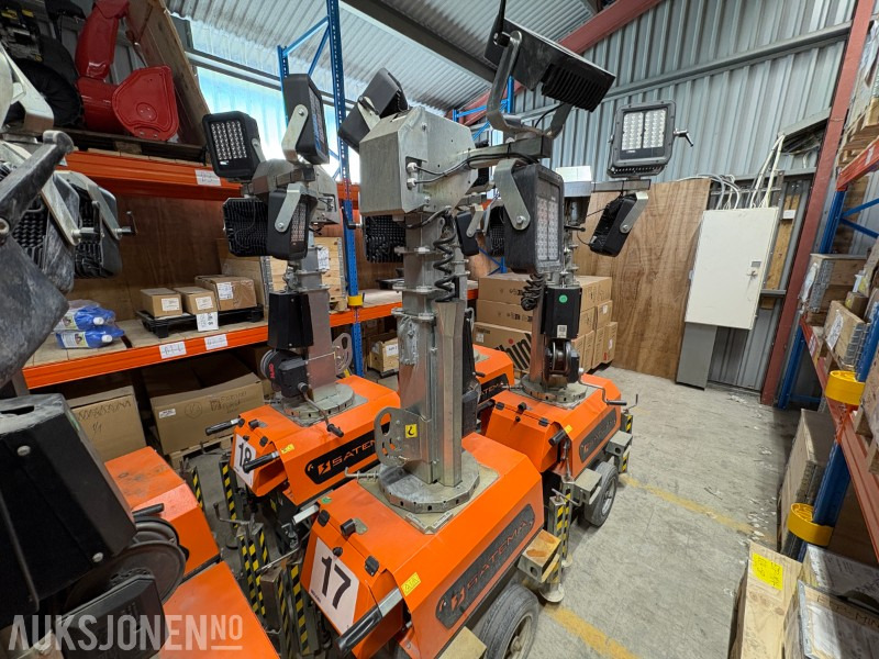 2022 / 2023 mod Pakke med 3 stk SATEMA X-CHAIN 230 Lystårn / Lysmaster - Matériel de chantier: photos 3 2022 / 2023 mod Pakke med 3 stk SATEMA X-CHAIN 230 Lystårn / Lysmaster - Matériel de chantier: photos 3