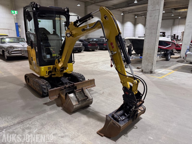 2022 Cat 301.8 minigraver med 3 skuffer - Mini pelle: photos 5 2022 Cat 301.8 minigraver med 3 skuffer - Mini pelle: photos 5