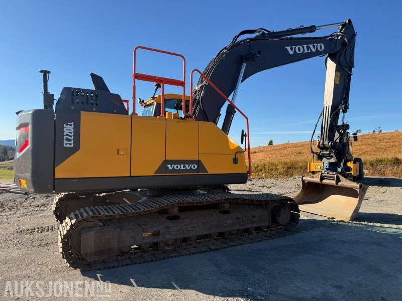2022 Volvo EC220EL BELTEGRAVER ROTOTILT SERVICEHISTORIKK - Pelle: photos 5 2022 Volvo EC220EL BELTEGRAVER ROTOTILT SERVICEHISTORIKK - Pelle: photos 5