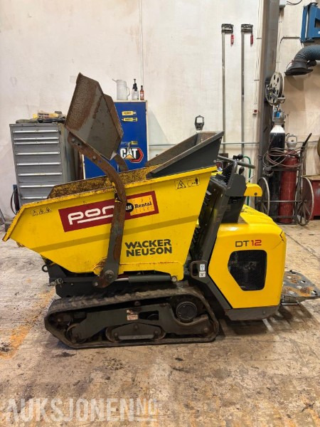 Tombereau 2022 Wacker Neuson DT12 – Beltedumper - Timetall: 425: photos 6