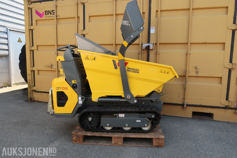 2023 Wacker Neuson DT05 beltedumper med selvlaster - kun 3 timer - Tombereau: photos 3 2023 Wacker Neuson DT05 beltedumper med selvlaster - kun 3 timer - Tombereau: photos 3