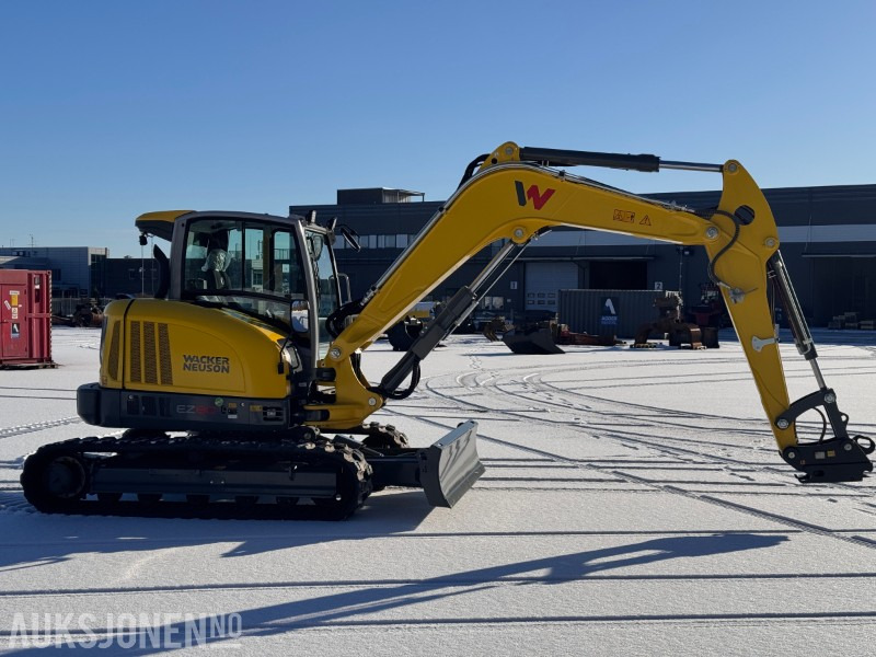 2023 Wacker Neuson EZ80 Beltegraver - Gummibelter - Kamera *NEW* Garanti 2027 - Pelle: photos 4 2023 Wacker Neuson EZ80 Beltegraver - Gummibelter - Kamera *NEW* Garanti 2027 - Pelle: photos 4