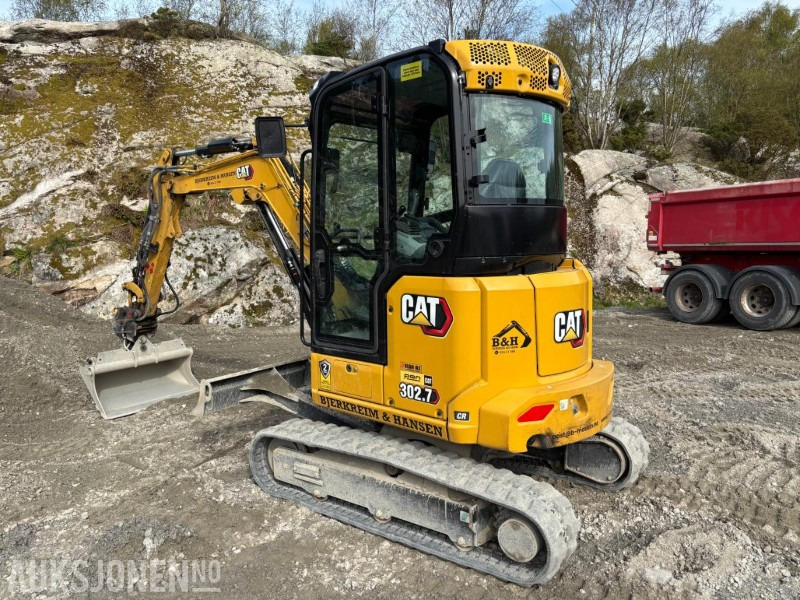 2024 Cat 302.7 CR Belte Minigraver med sentralsmøring og 3skuffer - Mini pelle: photos 3 2024 Cat 302.7 CR Belte Minigraver med sentralsmøring og 3skuffer - Mini pelle: photos 3