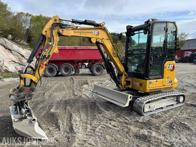 2024 Cat 302.7 CR Belte Minigraver med sentralsmøring og 3skuffer - Mini pelle: photos 1 2024 Cat 302.7 CR Belte Minigraver med sentralsmøring og 3skuffer - Mini pelle: photos 1