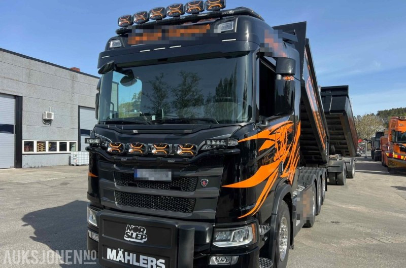 2024 Scania R590 8x4 krokbil - 12 000 km - serviceavtale - Camion ampliroll: photos 1 2024 Scania R590 8x4 krokbil - 12 000 km - serviceavtale - Camion ampliroll: photos 1