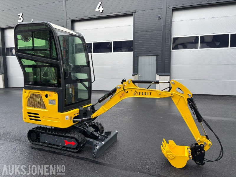 2025 Fodit FT327N Zero Tail 1,8 tonn - Mini pelle: photos 5 2025 Fodit FT327N Zero Tail 1,8 tonn - Mini pelle: photos 5