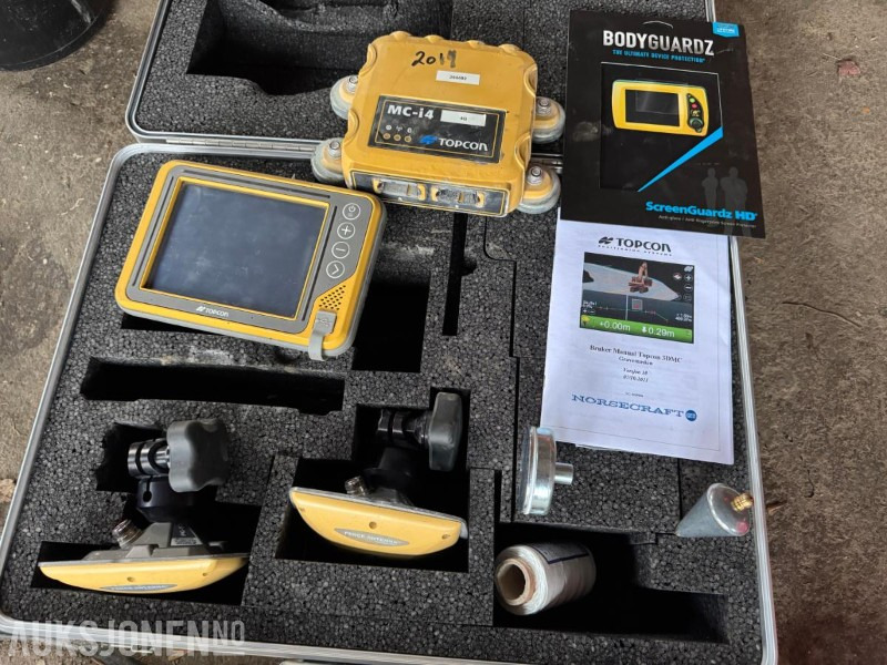 2019 Andre Topcon 3D Maskinstyringssystem – Komplett sett 4G, 5 sensorer - Accessoire pour Engins de chantier: photos 2 2019 Andre Topcon 3D Maskinstyringssystem – Komplett sett 4G, 5 sensorer - Accessoire pour Engins de chantier: photos 2