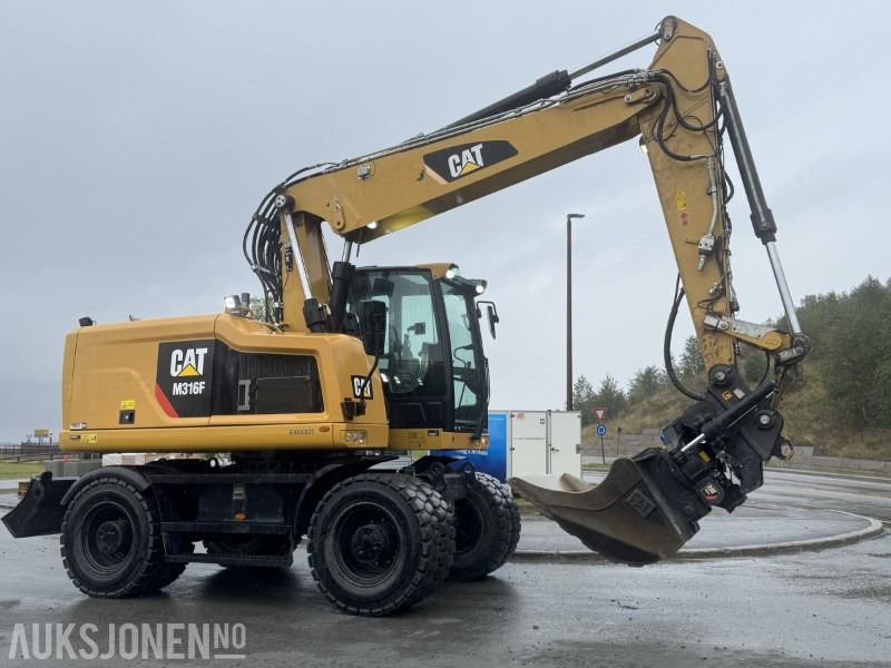 Cat M316 F 19 HJULMASKIN - Pelle: photos 3 Cat M316 F 19 HJULMASKIN - Pelle: photos 3