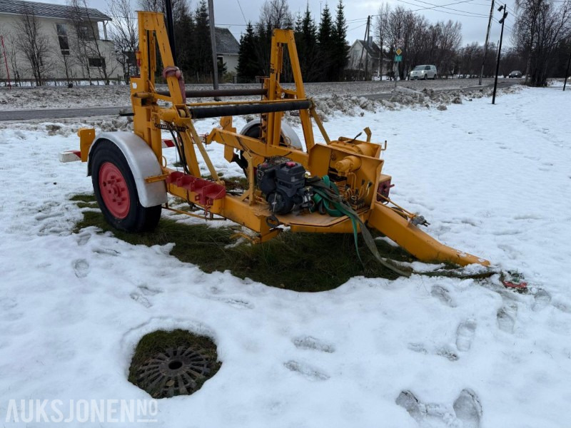 Kabelvogn 2,5M bred - Hydraulisk Vinsj - Matériel de chantier: photos 3 Kabelvogn 2,5M bred - Hydraulisk Vinsj - Matériel de chantier: photos 3