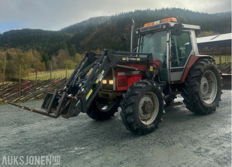 MASSEY FERGUSON 3090 MED FRONTLASTER / PALLEGAFFLER - Tracteur agricole: photos 1 MASSEY FERGUSON 3090 MED FRONTLASTER / PALLEGAFFLER - Tracteur agricole: photos 1