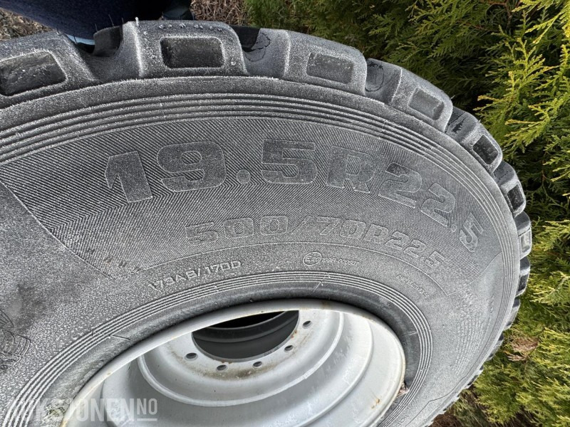 2012 Agri Transport 500/70 R22.5 – 3 stk brukte dekk på felg - Machine agricole: photos 4 2012 Agri Transport 500/70 R22.5 – 3 stk brukte dekk på felg - Machine agricole: photos 4