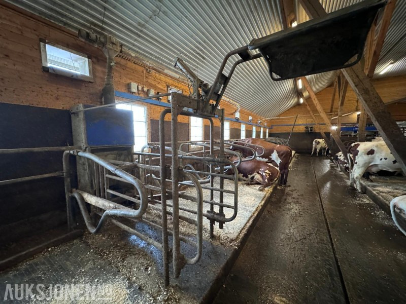 Machine agricole 2013 DeLaval VMS melkerobot med 1 kraftfôrstasjon FSC40 - Høyre utgave - Steam - Innredning og grinder foran - Vakuumpumpe - Fortsatt i daglig drift: photos 17