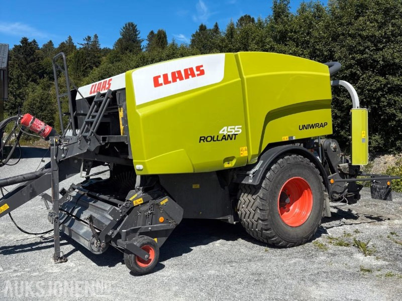 2015 Claas Rollant 455 Uni – 12 500 baller og 620-hjul - Machine agricole: photos 1 2015 Claas Rollant 455 Uni – 12 500 baller og 620-hjul - Machine agricole: photos 1