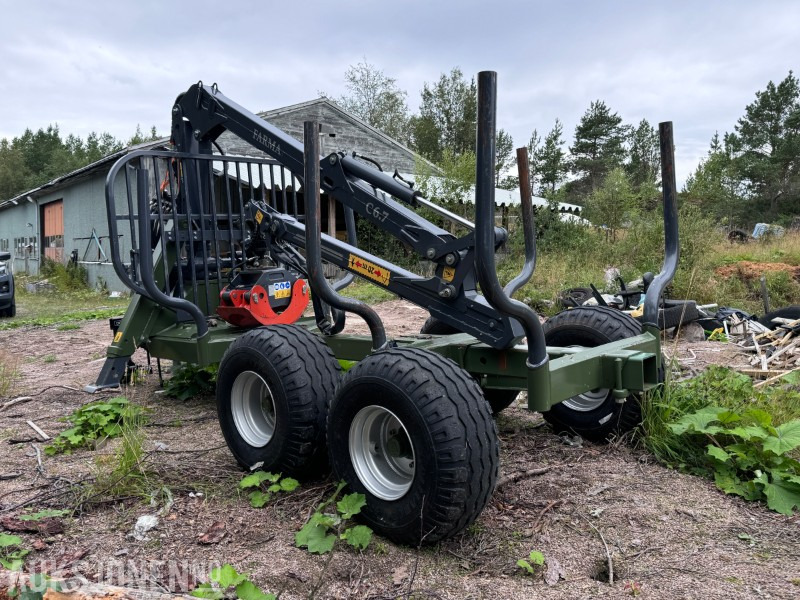 2023 Farma Tømmerhenger T9F med kran og tømmerklype - Machine agricole: photos 5 2023 Farma Tømmerhenger T9F med kran og tømmerklype - Machine agricole: photos 5