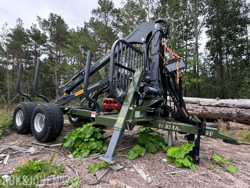 2023 Farma Tømmerhenger T9F med kran og tømmerklype - Machine agricole: photos 3 2023 Farma Tømmerhenger T9F med kran og tømmerklype - Machine agricole: photos 3