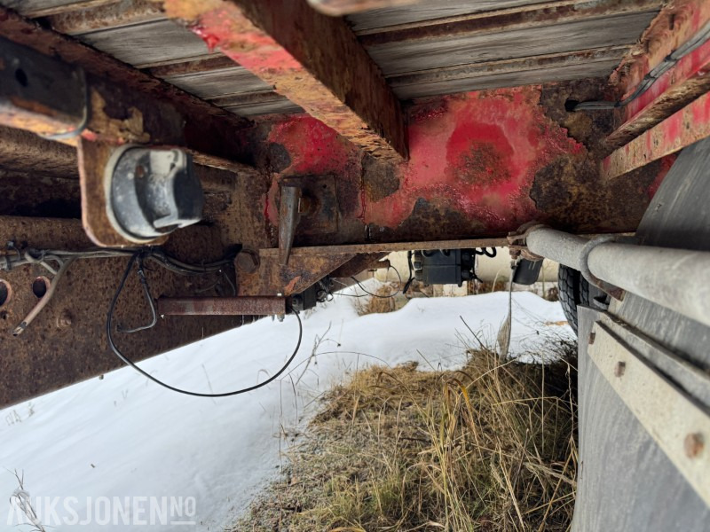 Remorque 2005 Hrd 2-Akslet Semitrailer uttskyt bak og kile for tvangsstyring: photos 11