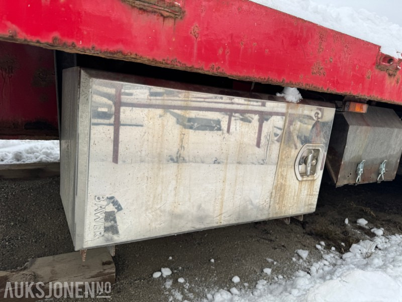 Remorque 2005 Hrd 2-Akslet Semitrailer uttskyt bak og kile for tvangsstyring: photos 16