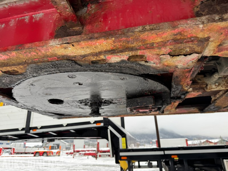 Remorque 2005 Hrd 2-Akslet Semitrailer uttskyt bak og kile for tvangsstyring: photos 24