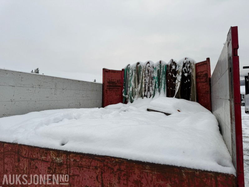 Remorque 2005 Hrd 2-Akslet Semitrailer uttskyt bak og kile for tvangsstyring: photos 15