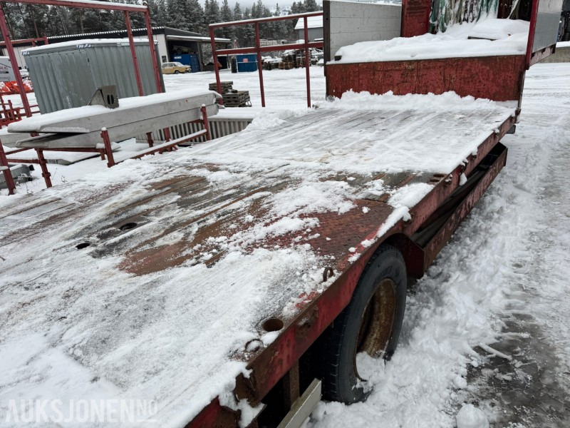 Remorque 2005 Hrd 2-Akslet Semitrailer uttskyt bak og kile for tvangsstyring: photos 13